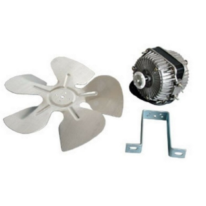 MOTORE VENTOLA PER FRIGORIFERO BANCONE FRIGO CELLE 34 WATT 220 VOLT UNIVERSALE CON STAFFA E VENTOLA - immagine 1