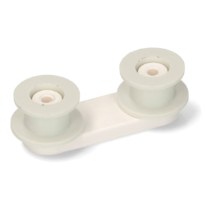 SUPPORTO SCORRIMENTO RUOTA CESTO SUPERIORE LAVASTOVIGLIE AEG ELECTROLUX CASTOR ZANUSSI ZOPPAS 50226819006 ORIGINALE - immagine 3