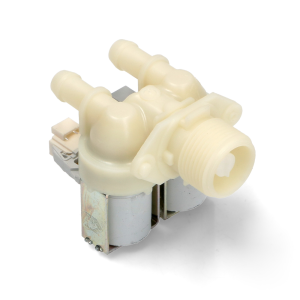 Elettrovalvola lavatrice Beko 2 vie 180° 2906870200 2466302002 C00869647 ricambio originale - immagine 1