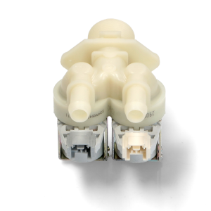 Elettrovalvola lavatrice Beko 2 vie 180° 2906870200 2466302002 C00869647 ricambio originale - immagine 3