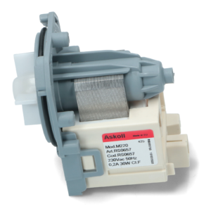 Motore Askoll pompa scarico lavatrice 30 Watt universale Electrolux Ariston Indesit Candy - immagine 3