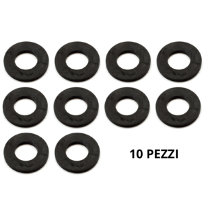 Kit 10 pezzi guarnizioni tubo carico lavatrice ricambio universale - immagine 1