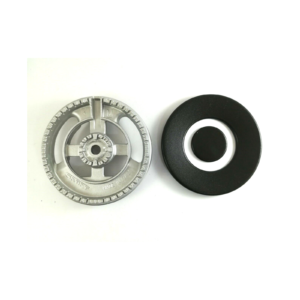 Bruciatore tripla corona + piattelli satinati Beko LG - immagine 1