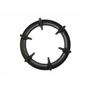 Griglia cucina Ariston Star Indesit 1 fuoco tonda in ghisa satinata ø 22 cm. - immagine 1