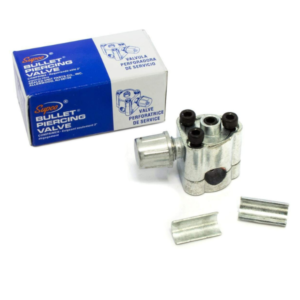Rubinetto perforatore Supco presa servizio per tubi rame da 1/4 - 5/16 - 3/8 - immagine 1