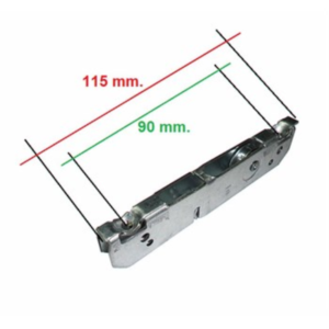 Coppia cerniere porta forno Onofri cm. 170 x 20 sportello molle complete - immagine 3