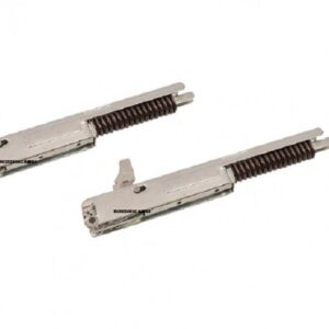 Coppia cerniera porta forno Ariston Star Whirlpool fulcro fisso lunga codice ricambio C00083113 - immagine 1