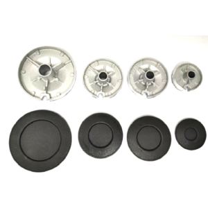 KIT BRUCIATORI + SPARTIFIAMMA PIANO COTTURA BEKO 4 FUOCHI ORIGINALI - immagine 3