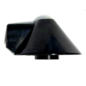 Manopola piano cottura con comandi laterali Rex Electrolux Zanussi nera diametro 38 mm - immagine 2