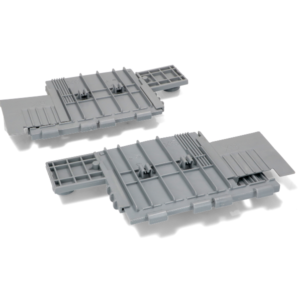 Smeg kit staffe supporto e ruote scorrimento cestello lavastoviglie destra e sinistra 690074913 ricambio originale - immagine 2