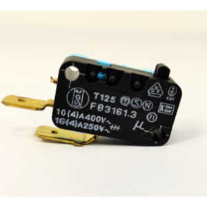 Ricambio micro interruttore micro pulsante crouzet 16 amp 220 volt 2 faston - immagine 1