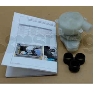 KIT VALVOLA ALTERNATA 2 VIE E GUARNIZIONE PER LAVASTOVIGLIE SMEG ORIGINALE 690072833 - immagine 1