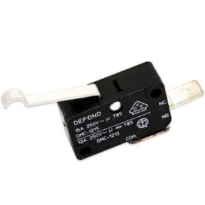Ricambio micro Interruttore micro Pulsante Con Leva Curva Defond DMC-1215 2 FASTON 15 AMP - immagine 2
