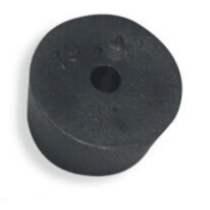 Coppia piedini in gomma originali ricambio per macchina da caffè Didiesse Frog FR028 - immagine 3