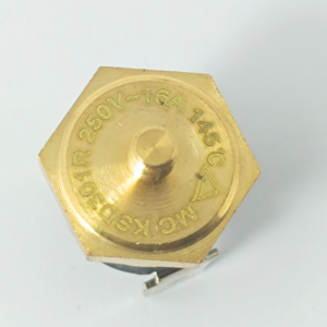 Termostato 145°C riarmo manuale ricambio per macchina caffè Faber slot ricambio originale CE05 - immagine 3