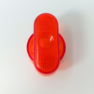 Copripulsante rosso trasparente per vaporella Polti Ricambio originale M0S10237 - immagine 3