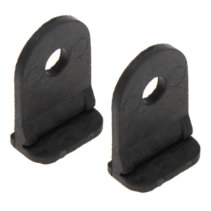 Coppia supporti angolari in gomma per pompe acqua ulka 534848 - immagine 1