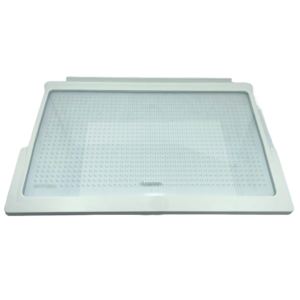 Vassoio ripiano vetro frigorifero Hotpoint Ariston Indesit Whirlpool ricambio originale C00051967 - immagine 1