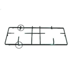 Ariston Indesit Griglia cucina 2 fuochi in piattina con 2 perni 45,1 X 20 cm - immagine 1