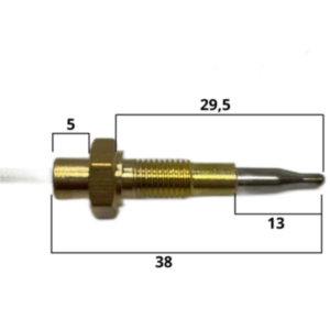 Kit 4 termocoppie valvola sicurezza piano cottura Ariston Indesit Star C00052986 - immagine 3