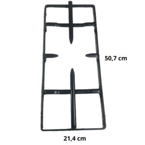 Kit 3 griglie per piano cottura Hotpoint Ariston Indesit Star 507x214 cm - immagine 3