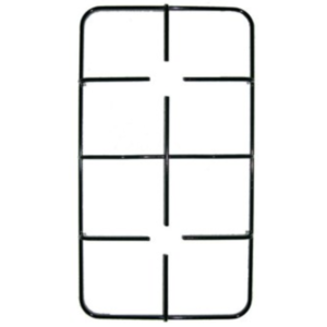BOMPANI BOREAL GRIGLIA 2 FUOCHI CUCINA GAS NERA CM.43,5 X 24 - M00393572 - immagine 1