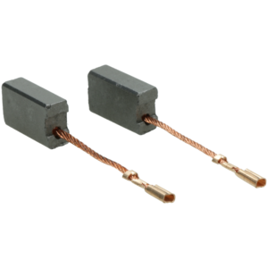 Coppia spazzole carbone e wire ricambio per trapano a percussione Black & Decker 1004692-02 - immagine 1