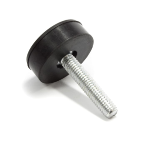 Piedino lavatrice universale Ø8 mm altezza 45 mm ricambio compatibile - immagine 2