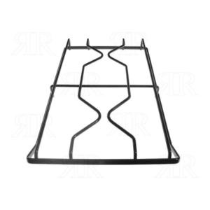 Ariston griglia per piano cottura 2 fuochi nera lucida 40,9 X 25,8 cm - C00032561 - immagine 1