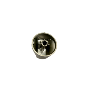 Manopola forno Hotpoint Ariston  grigia satinata C00274562 C00298879 ricambio compatibie - immagine 2