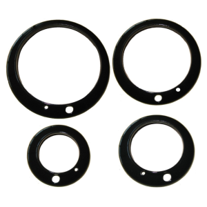 Flange anelli ghiere copri bruciatori lucidi spartifiamma cucina gas Glem Gas - immagine 1