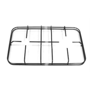 Griglia cucina gas Nardi 2 fuochi in acciaio cromato 40,8 X 24,5 CM. - immagine 1