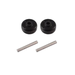 Set di due ruote + asse aspirapolvere Rowenta SS-2230002458 ricambio originale - immagine 1