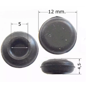 Serie 4 gommini Whirlpool Ignis griglie ricambio piani cottura paracolpi antigraffio - immagine 2