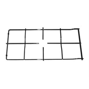 Griglia cucina Ariston Indesit 1 fuoco smaltata nera cm.45.3 x 20 Codice Ricambio C00041903 - immagine 1
