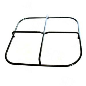 Griglia in piattina nera 1 fuoco cucina Jollynox 24,5 x 23 cm. - immagine 1