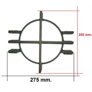 Griglia cucina 1 fuoco in ghisa piano cottura Rex Electrolux diametro cm 20,5 - immagine 2