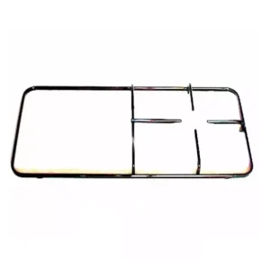 Griglia cucina gas Elba De'Longhi Meneghetti nera 1 fuoco cm 45,6 x 22,5 - immagine 1