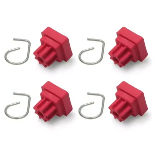 Kit 4 gommini griglia piano cottura Smeg 764010175 gommino pva pvb - immagine 1