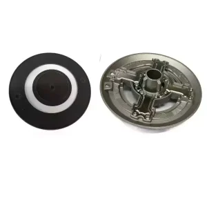 Foster ricambio spartifiamma cucina bruciatore + piattelli tripla corona satinati - immagine 2
