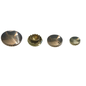 Samet serie spartifiamma ottone cucina a gas 4 fuochi 1 grande 2 medi 1 piccolo - immagine 1