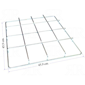 Griglia Cucina Gas Fitting Foster In Acciaio Cromato 4 fuochi 45.9 x 45.9 cm - immagine 1