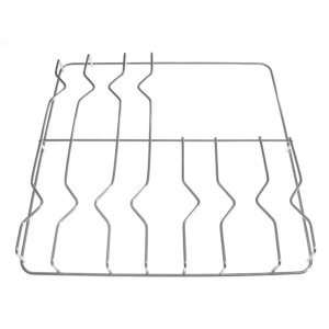 Griglia cucina Ariston Indesit 3 fuochi in acciaio cromato 45 x 46 cm - immagine 1