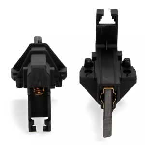 Coppia spazzole carboncini motore lavatrice Hotpoint Ariston Indesit C00194594 ricambio originale - immagine 3