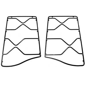 Coppia griglie griglia piano cottura cucina gas Whirlpool Ikea 44,5x27,2 cm. - immagine 1