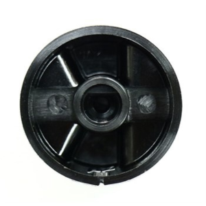 Manopola ricambio cucina piano cottura Samet innesto 8 mm gambo raso nera - immagine 3