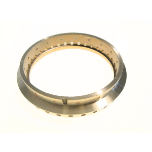 Spartifiamma anello + piattello fuoco medio cucina gas ricambio piano cottura Tecnogas - immagine 5