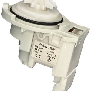 Bosch Siemens Balay Motore 30 watt pompa scarico per lavastoviglie codice ricambio 00165261 - immagine 3