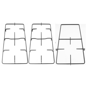 Griglie cucina gas Star 5 fuochi + piastra elettrica 44,4 x 20,9 cm. - immagine 1