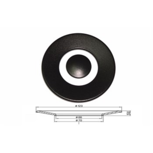 Spartifiamma piattelli opachi per tripla corona cucina a gas Smeg - immagine 3